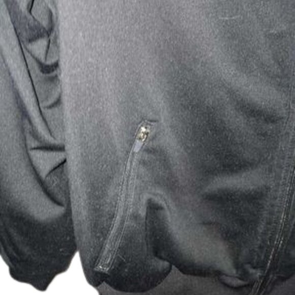 Torrid Active Black w/White Stripe Track Jacket Size 0 (L/12) - Picture 3 of 10